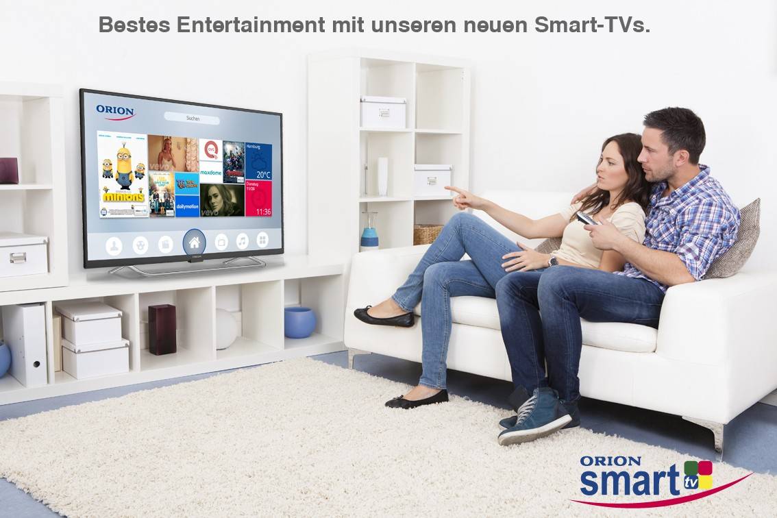 TV Neue Orion-TVs mit Smart-Funktionen, WLAN und UHD-Auflösung  - News, Bild 1