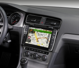 Car-Media Riesiges Infotainment-System mit 23 cm Diagonale von Alpine für den Golf VII - News, Bild 1