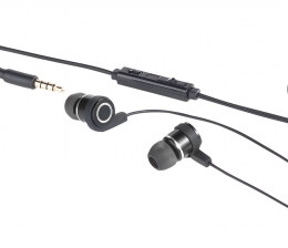 HiFi In-Ear-Headset von Auvisio für hochauflösenden Klang - Freisprecheinrichtung und Kabel-Fernbedienung - News, Bild 1