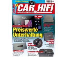 Car-Media In der neuen „Car&HiFi“: Preiswerte Unterhaltung - Sound für Camper - Kompakte Subwoofer - News, Bild 1