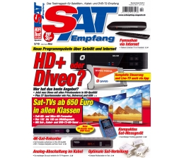 Heimkino In der neuen „SAT-Empfang“: HD+ oder Diveo - wer hat das beste Angebot? - Sat-TVs ab 650 Euro - News, Bild 1