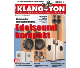HiFi In der neuen „Klang+Ton“: Edelsound kompakt - Schlank mit Mega-Bass - News, Bild 1