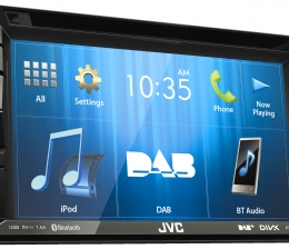 Car-Media DAB+, Bluetooth und Spotify-Direktzugriff: Neuer Doppel-DIN Multimedia-Receiver von JVC - News, Bild 1