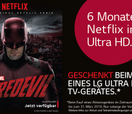 TV CES 2016: LG intensiviert Zusammenarbeit mit Netflix - Mehr Filme in UHD und HDR - News, Bild 1