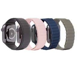 mobile Devices Flüssigsilikon und Leder: Neue Armbänder für die Apple Watch mit Magnetverschluss - News, Bild 1