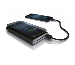 mobile Devices RealPower PB-8000 wireless: Powerbank mit induktiver Ladefunktion und USB Type-C  - News, Bild 1