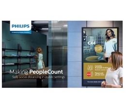 Smart Home PeopleCount mit Philips Professional Displays - News, Bild 1