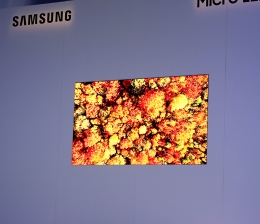 TV CES 2019: Samsung mit neuem 75 Zoll großen Micro LED Display - News, Bild 1