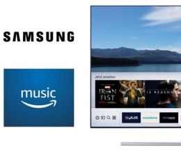 TV Samsung holt Musik-Streamingdienst Amazon Music auf seine Smart-TVs - News, Bild 1