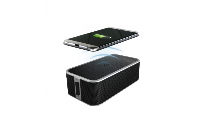 HiFi Bluetooth-Lautsprecher mit Qi-Ladetechnologie - Power Brick von Hama - News, Bild 1