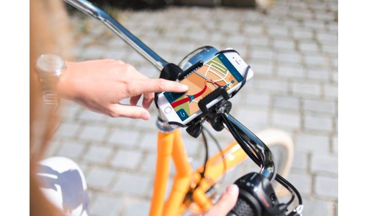 mobile Devices Smartphone-Befestigung am Fahrradlenker macht Mobiltelefon zum Navi - News, Bild 1