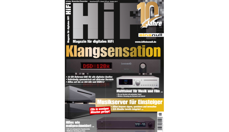 HiFi 10 Jahre „HiFi einsnull“: Klangsensation - 32-Bit-Referenz-D/A-Wandler - Musikserver für Einsteiger - News, Bild 1