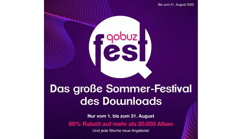 HiFi Qobuz Sommer-Festival mit Rabatten auf Downloads - News, Bild 1