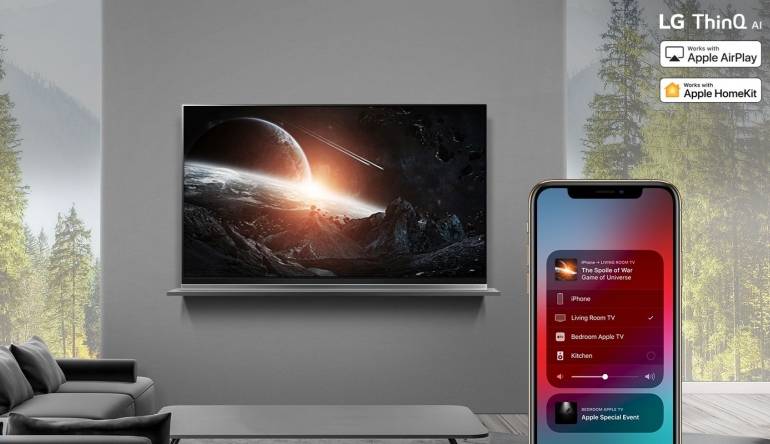 TV Apple AirPlay 2 und HomeKit: LG startet Software-Update auf aktuellen Flat-TVs - News, Bild 1