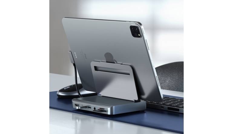 mobile Devices Aluminium-Aufsteller und USB-C-Hub für das iPad Pro mit SD-Kartenleser  - News, Bild 1