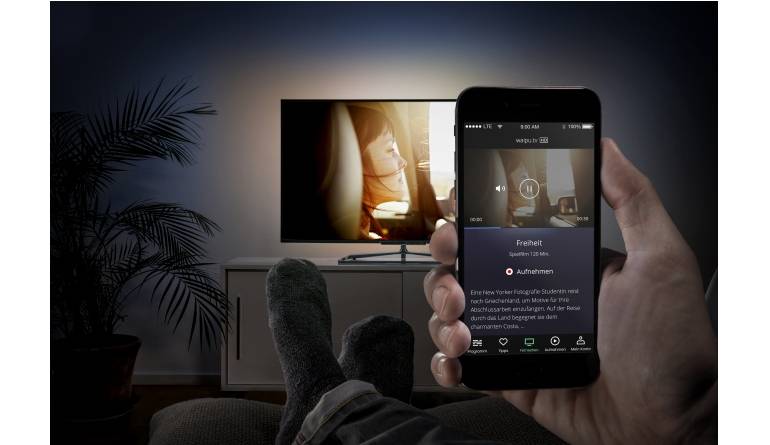 mobile Devices Neues TV-Streaming-Portal Waipu.tv gestartet - Smartphone als Fernsteuerung - News, Bild 1