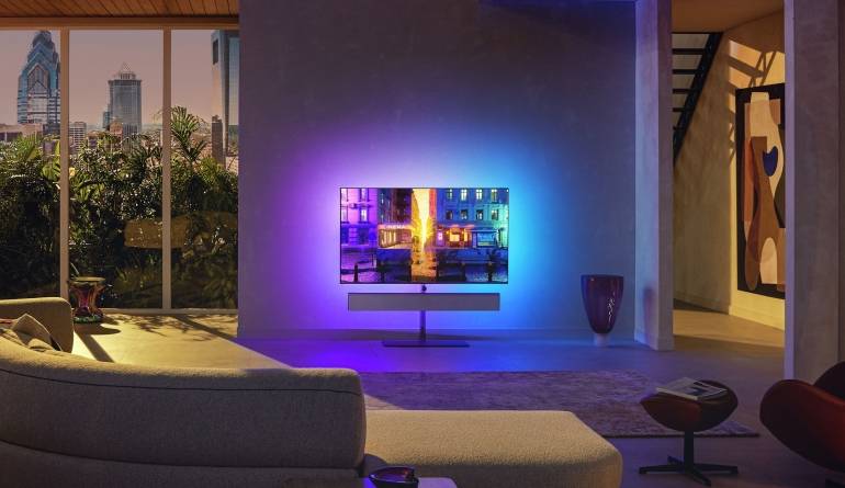 TV Neue Philips OLED+ Fernseher im Oktober - 20 Prozent heller, HDMI 2.1 und vierseitiges Ambilight - News, Bild 1