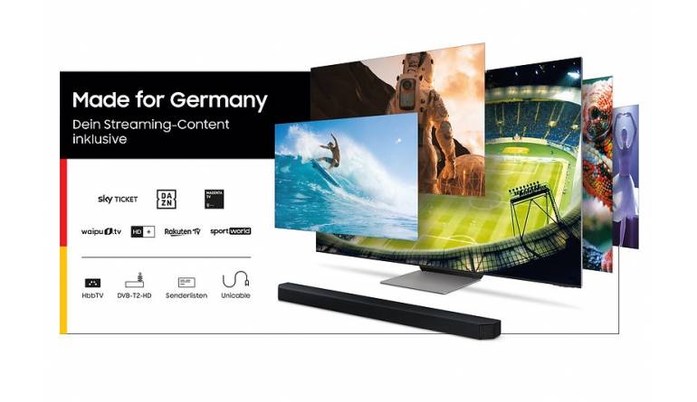 Heimkino Samsung vergibt Gutscheine für Sky Ticket, DAZN, MagentaTV, waipu.tv, HD+ sowie Rakuten TV - News, Bild 1