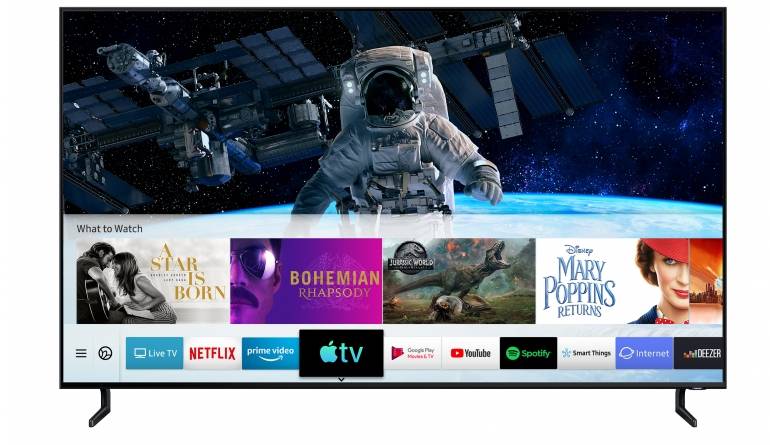 TV Samsung integriert ab sofort die Apple TV App und AirPlay 2 in seine Smart-TVs - News, Bild 1