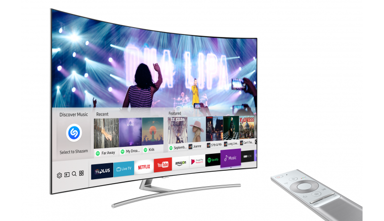 TV Samsung integriert Musikapp Shazam in seine Smart-TVs - News, Bild 1
