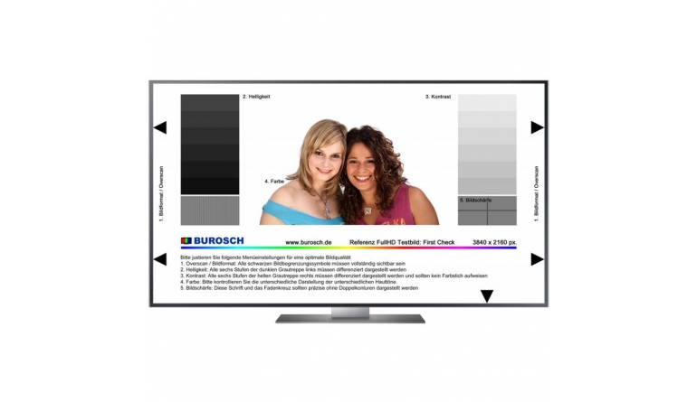 TV Profi-Testbilder zur Optimierung von UHD-Fernsehern - News, Bild 1