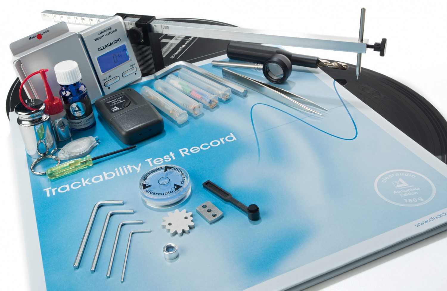 Universalwerkzeug: Clearaudio Professional Analogue Toolkit, Bild 1 Zubehör HiFi Clearaudio Professional Analogue Toolkit im Test, Bild 1