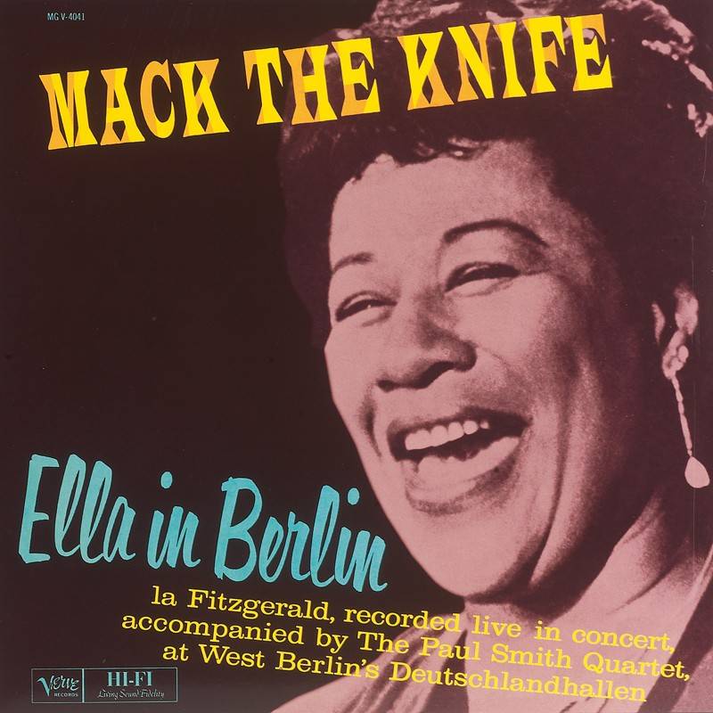 Schallplatte Ella Fitzgerald – Mack the Knife – Ella in Berlin (Verve Records) im Test, Bild 1