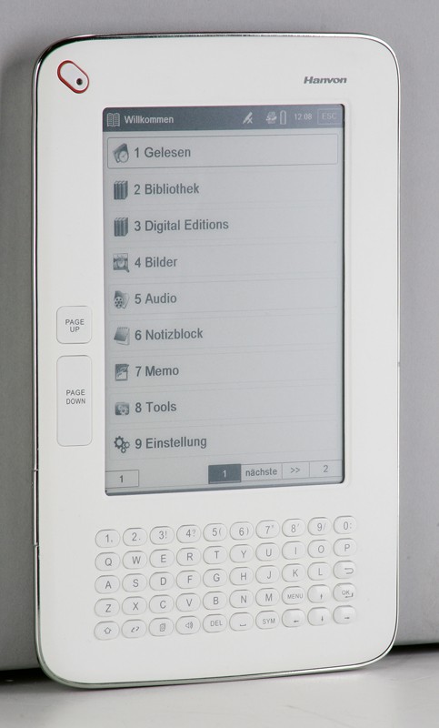 E-Book Reader Hanvon WISEreader N526 im Test, Bild 1