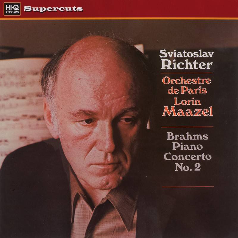 Johannes Brahms, Sviatoslav Richter, Orchestre de Paris, <b>Lorin Maazel</b> ... - johannes-brahms-sviatoslav-richter-orchestre-de-paris-lorin-maazel-klavierkonzert-nr2-emi-schallplatte-19935
