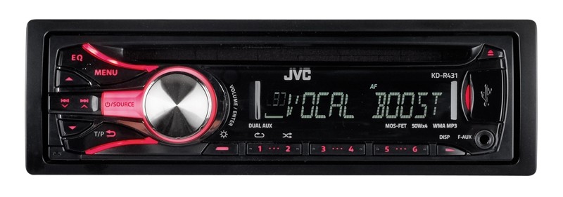 1-DIN-Autoradios JVC KD-R431 im Test, Bild 1