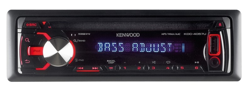 1-DIN-Autoradios Kenwood KDC-4057U im Test, Bild 1