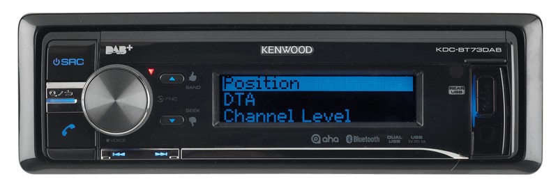 1-DIN-Autoradios Kenwood KDC-BT73DAB im Test, Bild 1