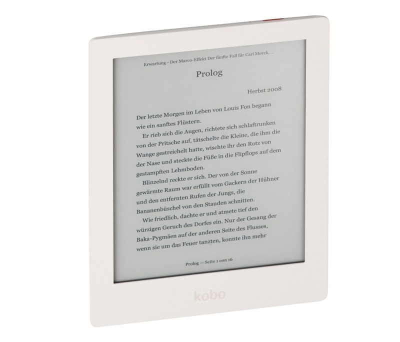 E-Book Reader kobo Aura HD im Test, Bild 1