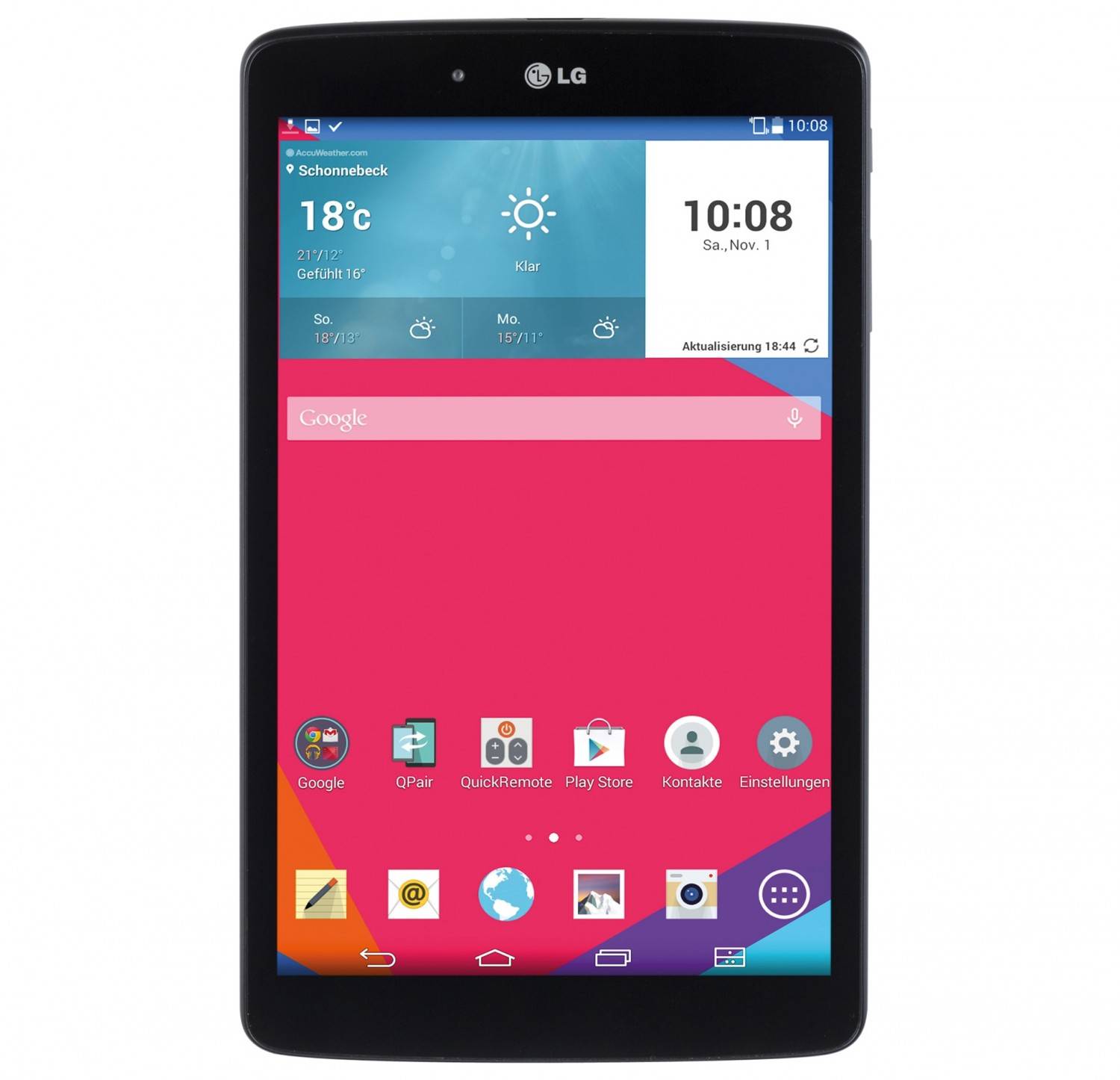 Tablets LG G Pad 8.0 im Test, Bild 1