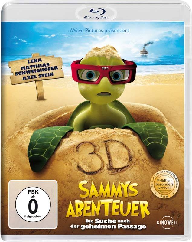 Blu-ray Film Sammys Abenteuer 3D (Kinowelt) im Test, Bild 1