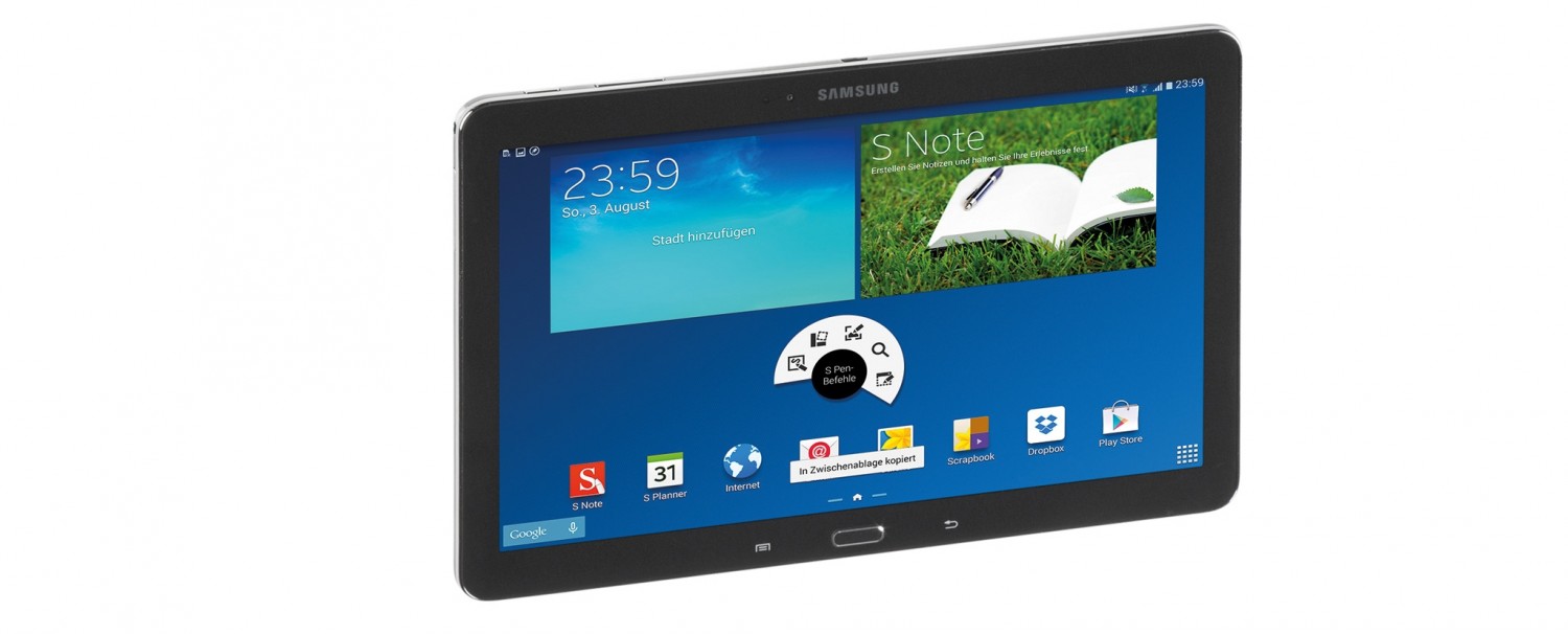 Tablets Samsung Galaxy Note 10.1 2014 Edition im Test, Bild 1