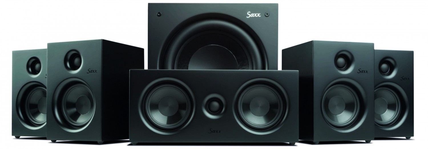 Lautsprecher Surround Saxxtec CR 5.1 im Test, Bild 1