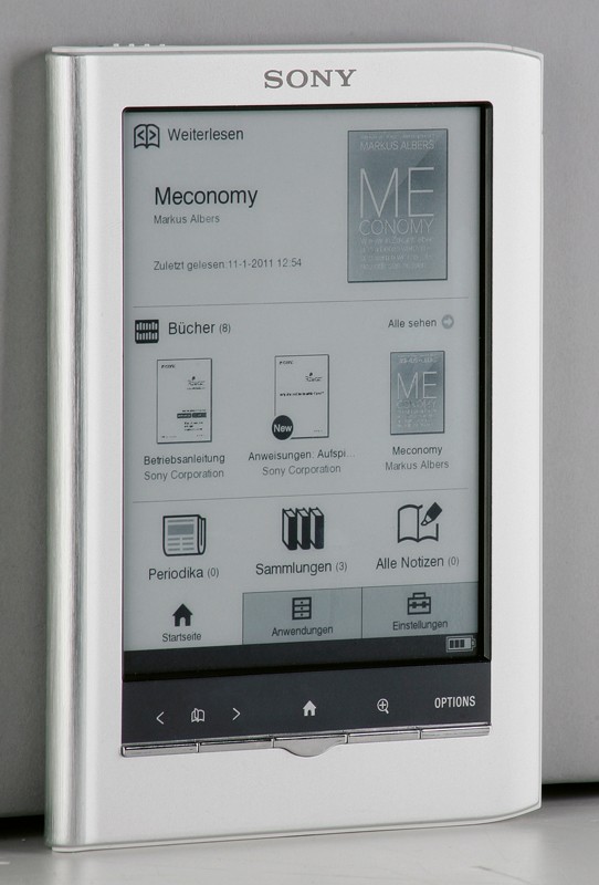 E-Book Reader Sony PRS-350 Pocket im Test, Bild 1