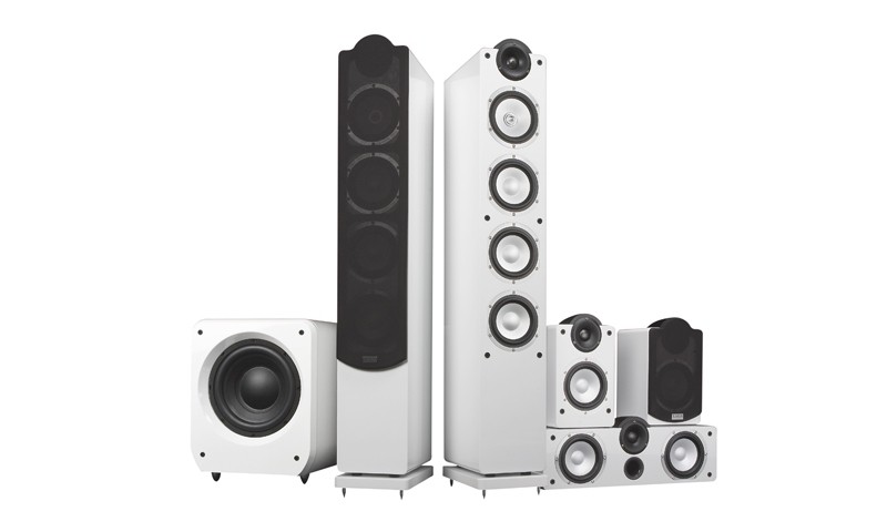 Ganz in Weiß: Taga Platinum Slim-Serie, Bild 1 Lautsprecher Surround Taga Platinum Slim-Serie im Test, Bild 1