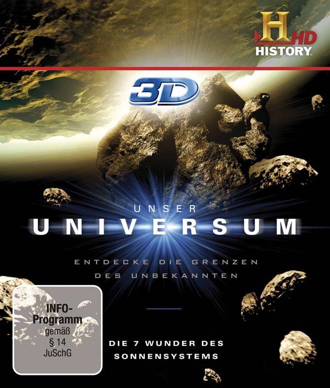 Blu-ray Film Unser Universum – Die 7 Wunder des Solarsystems 3D-Blu-ray (Polyband) im Test, Bild 1