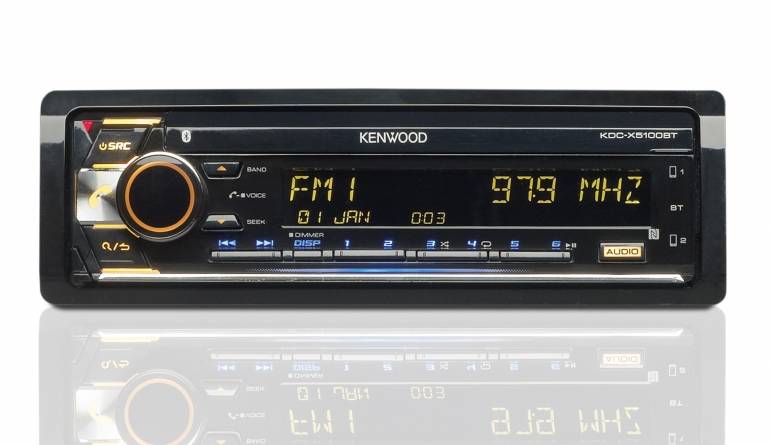 1-DIN-Autoradios Kenwood KDC-X5100BT im Test, Bild 1