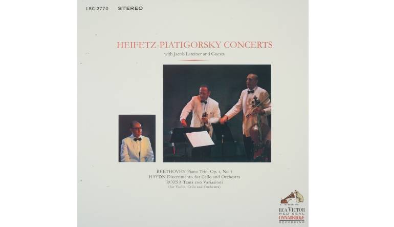 Schallplatte Titel: Heifetz-Piatigorsky Concerts (RCA/Impex) im Test, Bild 1