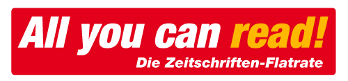 All you can read! - Die Zeitschriften-Flatrate