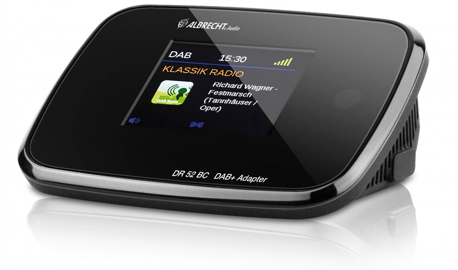 Albrecht Audio Mit Display und Bluetooth: Digitalradio-Adapter zum Nachrüsten von Audio Albrecht, Bild 1 HiFi Mit Display und Bluetooth: Digitalradio-Adapter zum Nachrüsten von Audio Albrecht - News, Bild 1