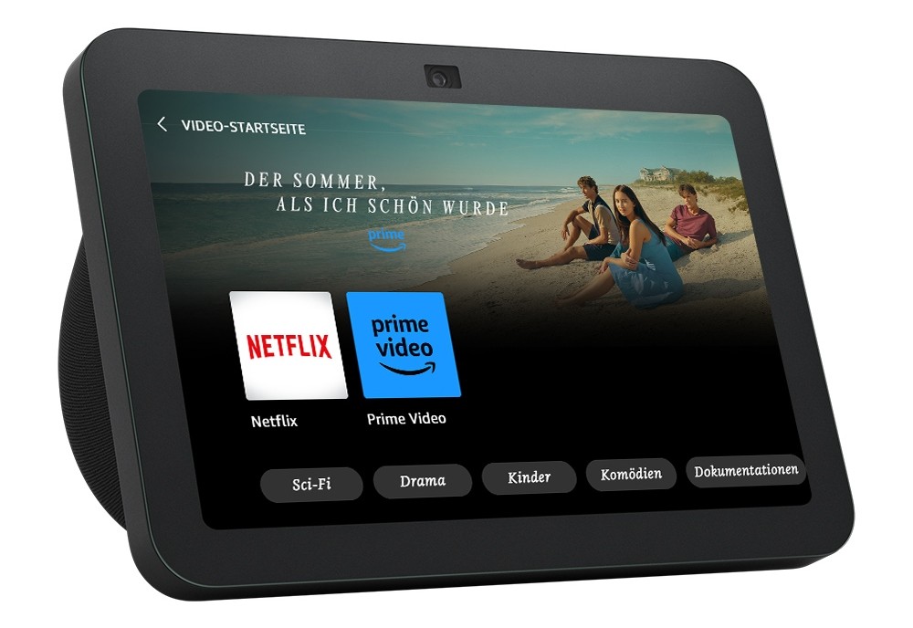 Marke: Amazon Neuer Echo Show 8 von Amazon ist da - Kürzere Display-Reaktionszeit, Bild 1 Produktvorstellung Neuer Echo Show 8 von Amazon ist da - Kürzere Display-Reaktionszeit - News, Bild 1