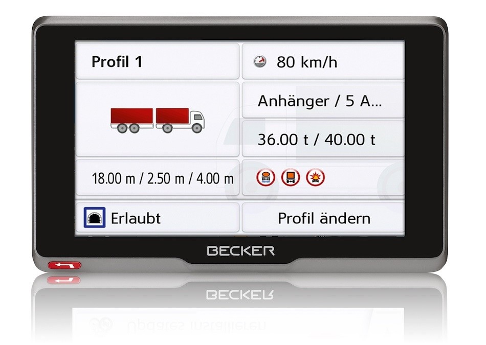 Car-Media Neue digitale Lotsen von BECKER für Autofahrer, LKW-Fahrer und Wohnmobilisten - News, Bild 2