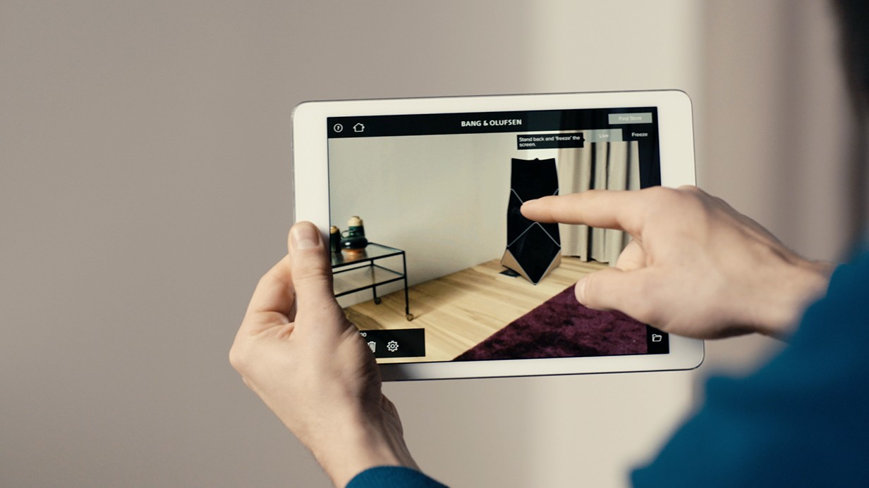 B&O Auch Bang & Olufsen erlaubt mittels App virtuelle Platzierung neuer Geräte, Bild 1 Heimkino Auch Bang & Olufsen erlaubt mittels App virtuelle Platzierung neuer Geräte - News, Bild 1