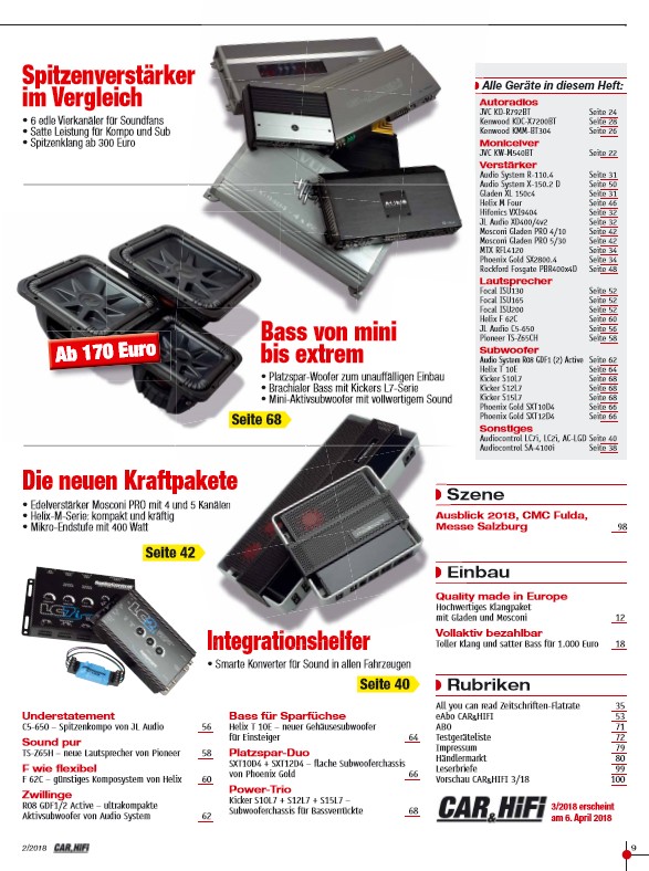 Car-Media Das können aktuelle Autoradios: 4 neue Radios und Moniceiver in der „CAR&HIFI“ - News, Bild 3