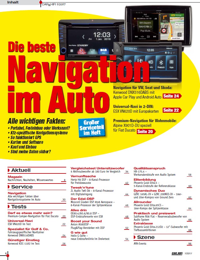 Car-Media Die beste Navigation im Auto: Alles was Sie wissen müssen in der neuen „CAR&HIFI“ - News, Bild 2