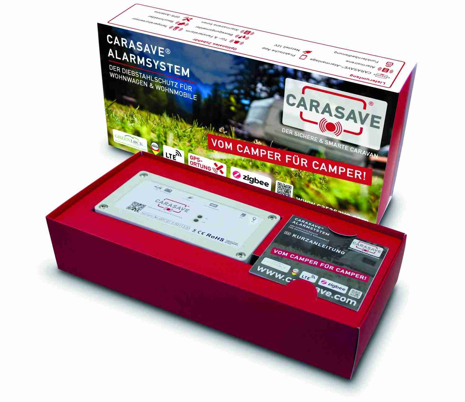 Marke: Carasave Alarmsystem für Wohnwagen und Wohnmobile, Bild 1 Car-Media Alarmsystem für Wohnwagen und Wohnmobile - News, Bild 1